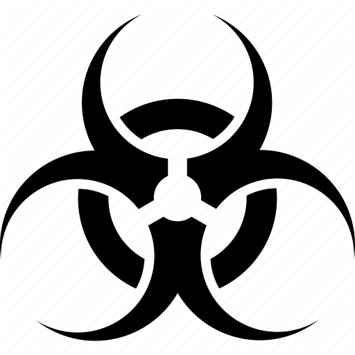 Plague Logo - Bio, danger, hazard, infection, medical, plague icon