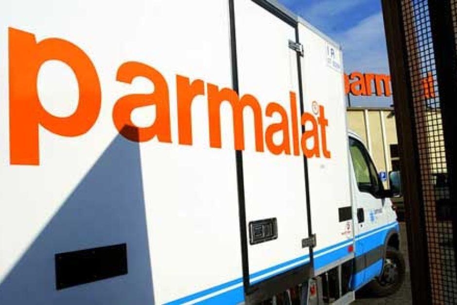 Parmalat Logo - Parmalat logo on a truck - ABC News (Australian Broadcasting ...