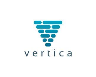 Vertica Logo - vertica Designed