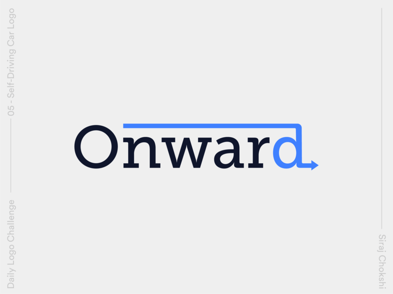 Onward Logo - Onward Logo by Siraj Chokshi | Dribbble | Dribbble
