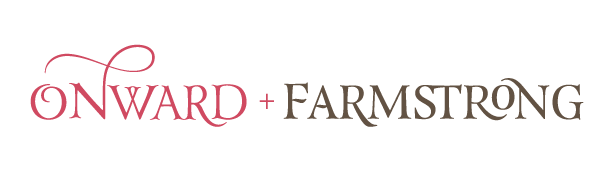 Onward Logo - Onward + Farmstrong Wines. Two Brands Rooted in Integrity