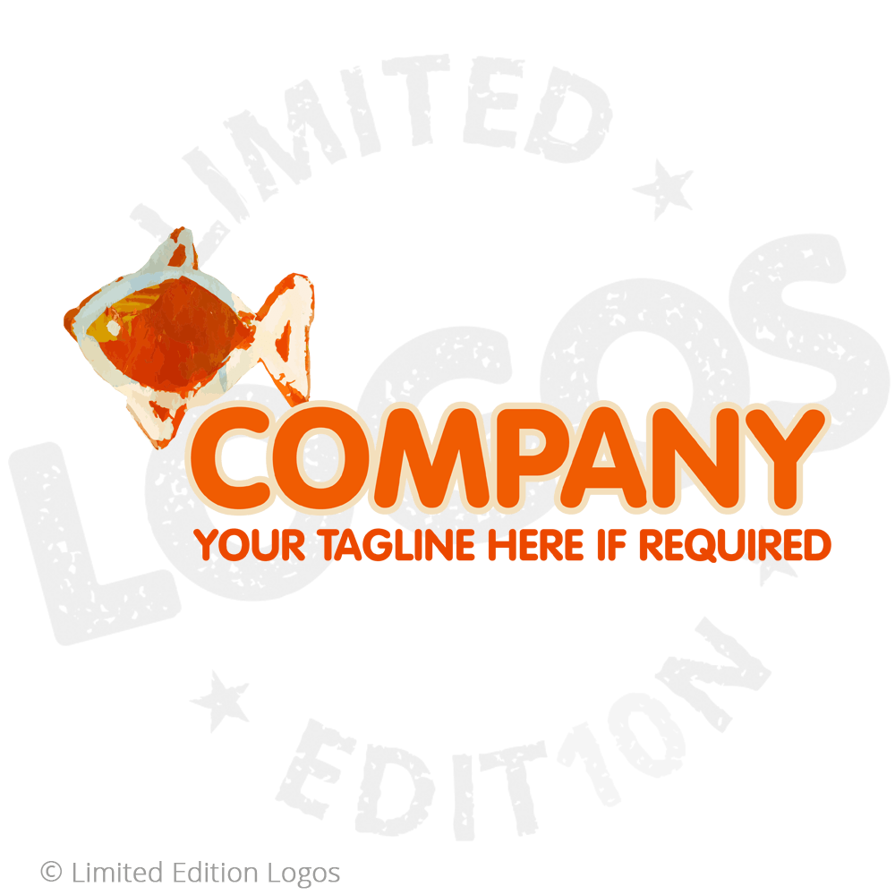 Golfish Logo - Limited Edition Logos: Goldfish logo design for business use