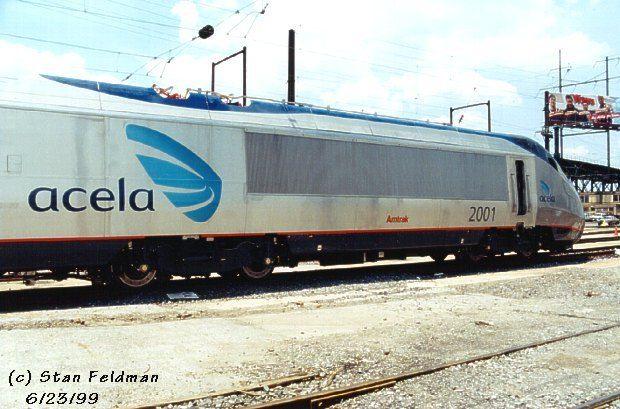 Acela Logo - Amtrak Acela Photo Gallery Page 1 ; Stan's RailPix Amtrak