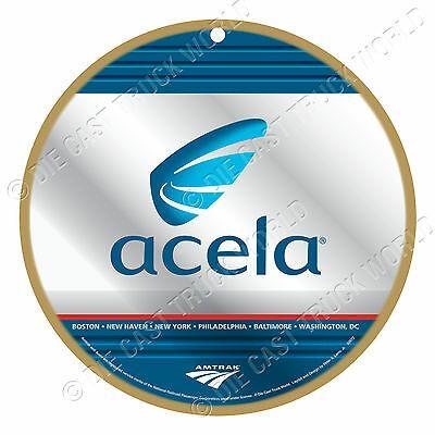 Acela Logo - AMTRAK - ACELA - Logo Wood Plaque-Sign /Man Cave/Train & Kids Room ...