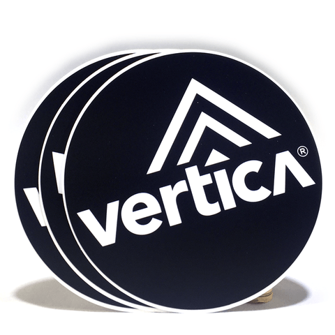 Vertica Logo - VERTICA brand round sticker - 6