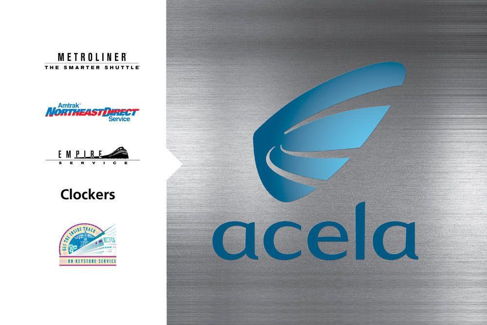 Acela Logo - Acela: Travelers Value Their Time — SymbolTM