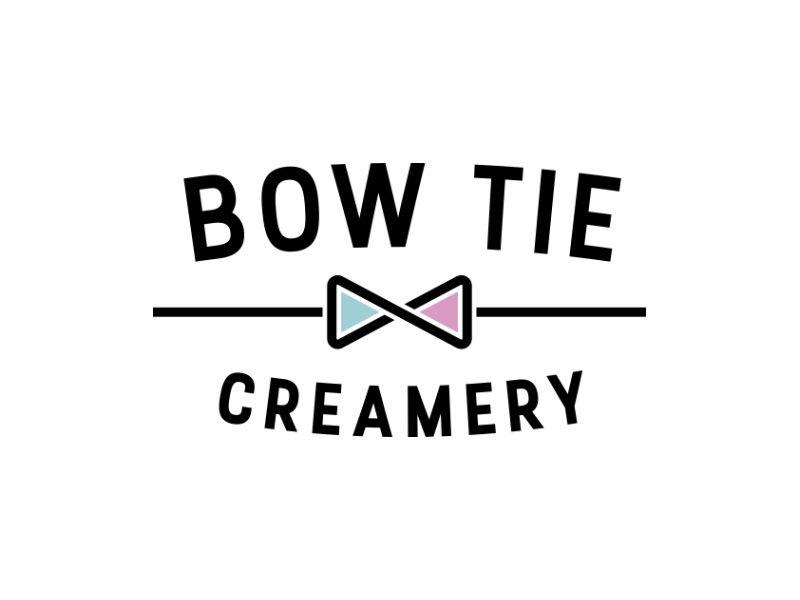 Creamery Logo - Bow Tie Creamery Logo