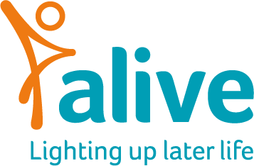 Alive Logo - Alive | Lighting up later life