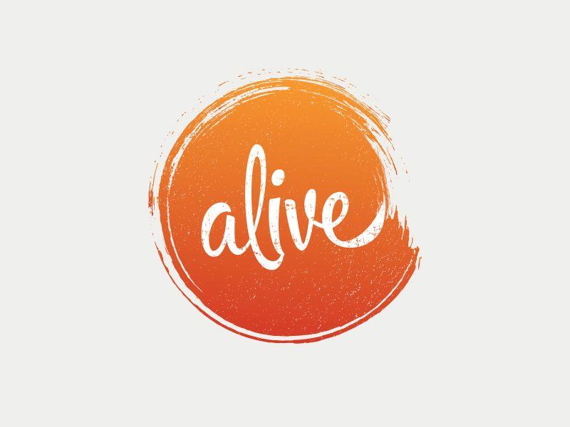 Alive Logo - Alive 2015 - Jesus Youth by Rinto Cyriac | Dribbble | Dribbble
