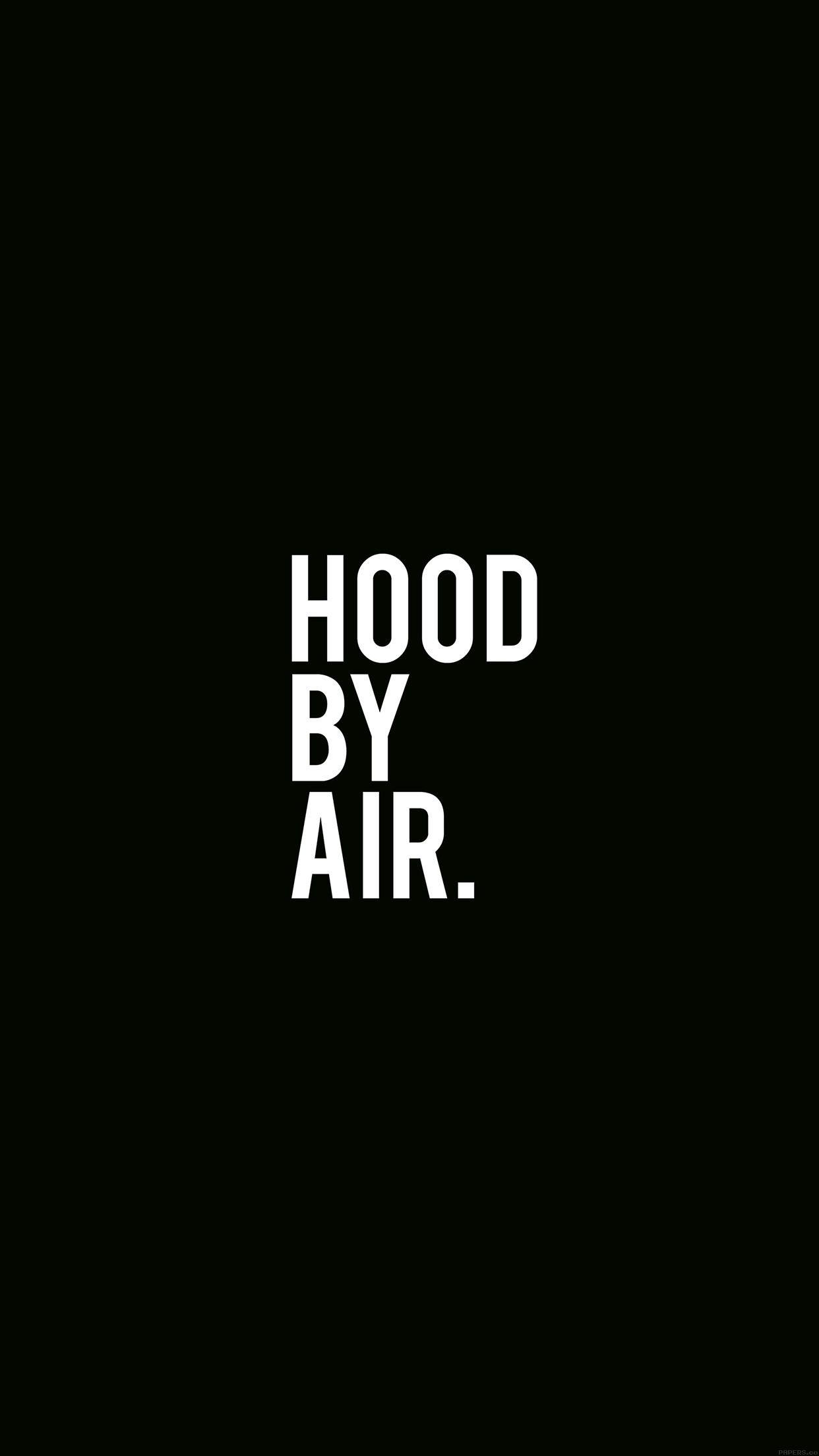 Hood by Air Logo - iPhone7papers hood by air logo minimal