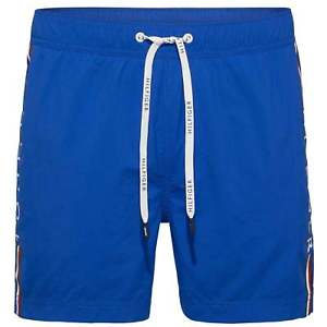 Th Logo - Tommy Hilfiger Men's Logo Leg Swim Shorts with Pockets + TH Logo ...