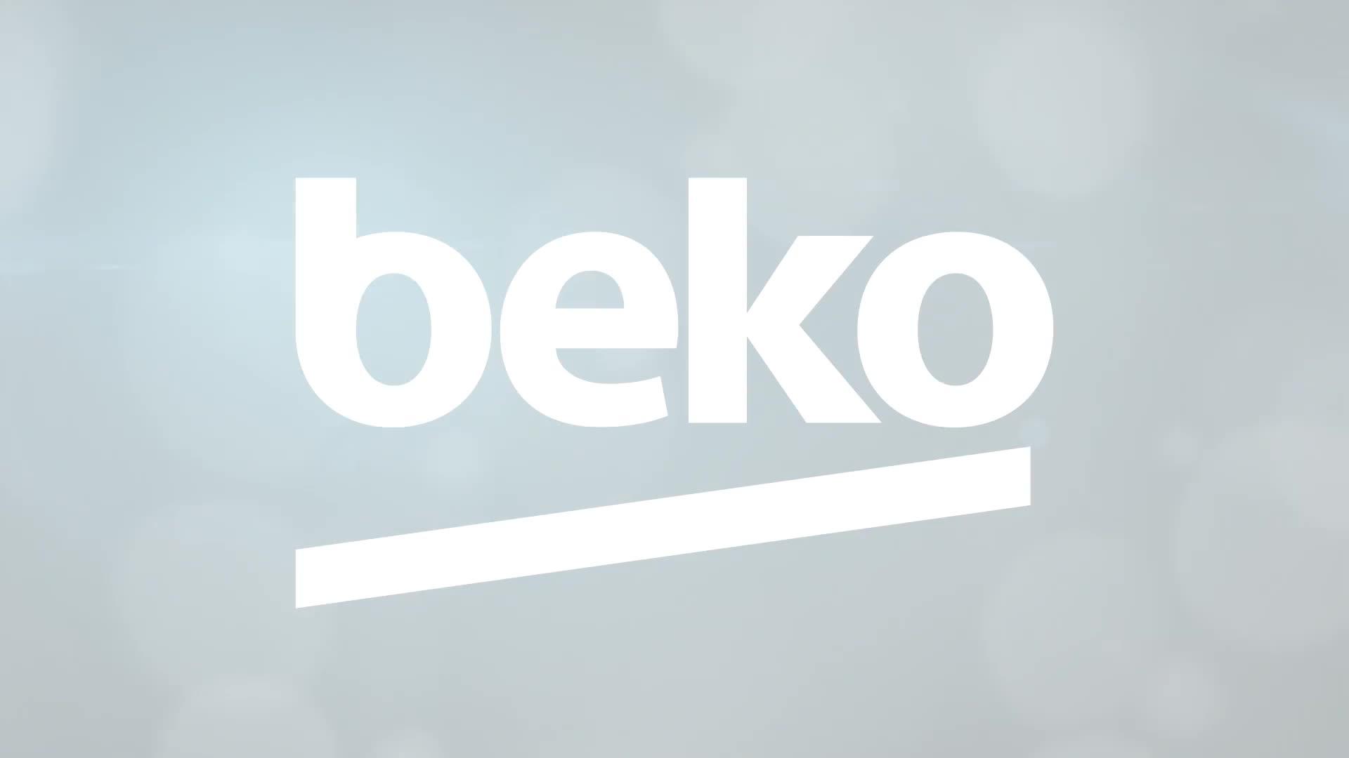 Beko Logo - Beko CFG1582DW 55cm Wide Frost-Free Fridge Freezer with Water ...