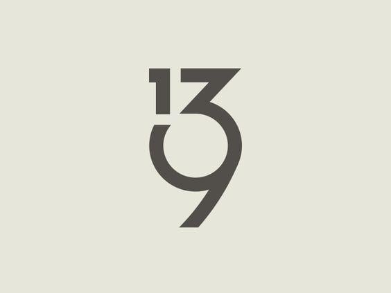 Number Logo - 25 Inspiring Number Logo Designs | 平面設計 | Logo design ...