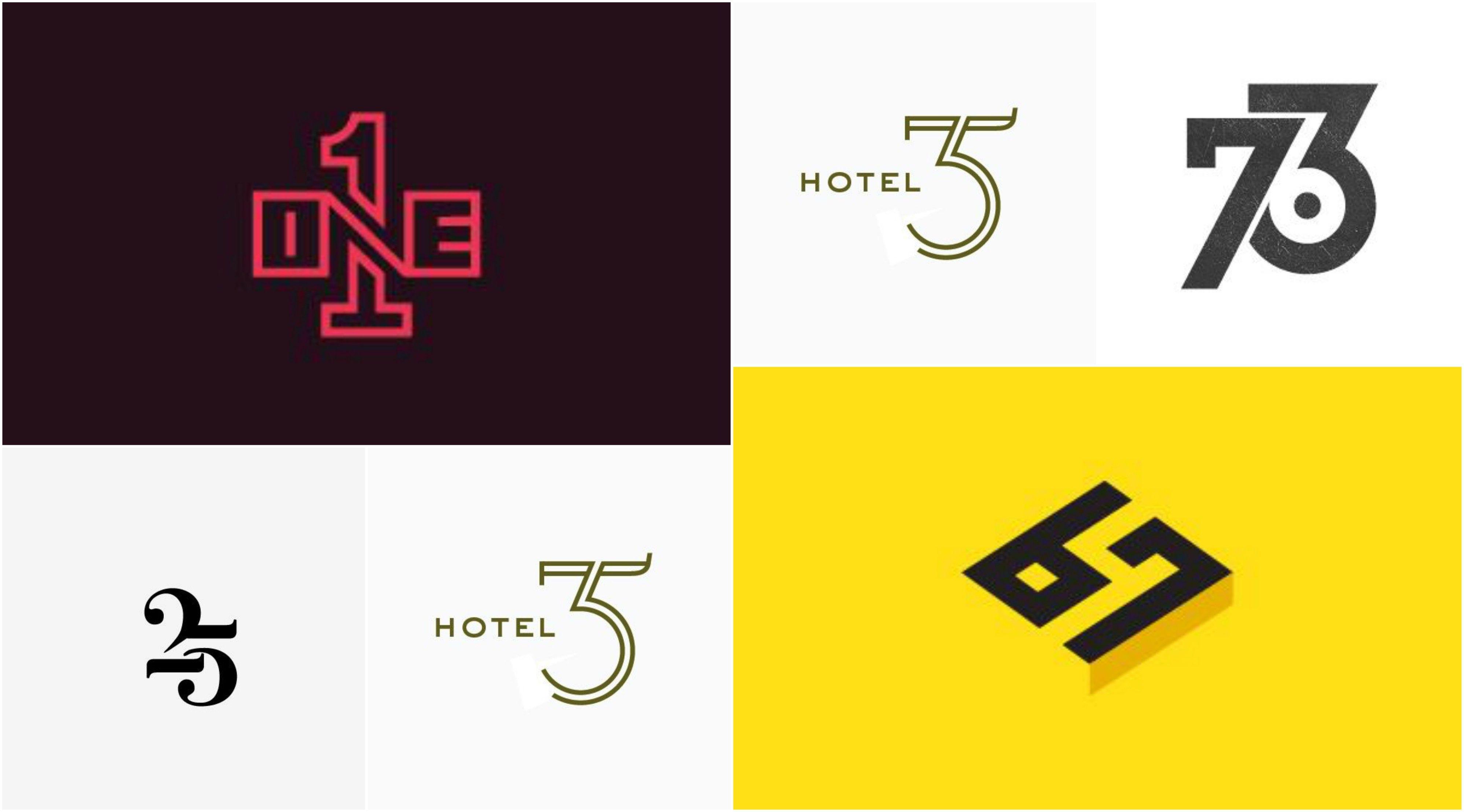Number Logo - Number logo designs