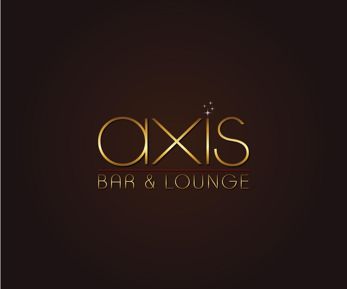 Lounge Logo - Elegant Logo Designs. Logo Design Project for AXIS Bar and Lounge