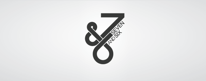 Number Logo - seven and six brilliant logo design
