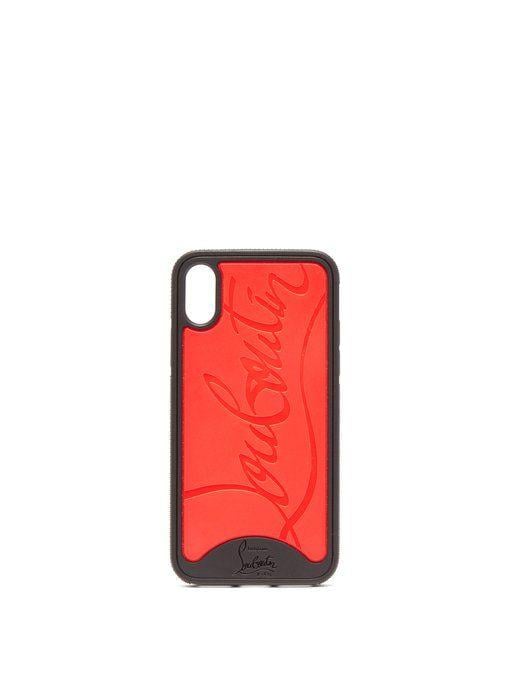 Matchesfashion Logo - Loubiphone logo iPhone® X case | Christian Louboutin ...