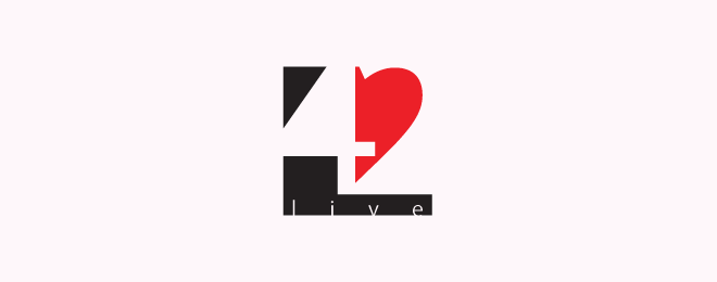 Number Logo - live brilliant logo design