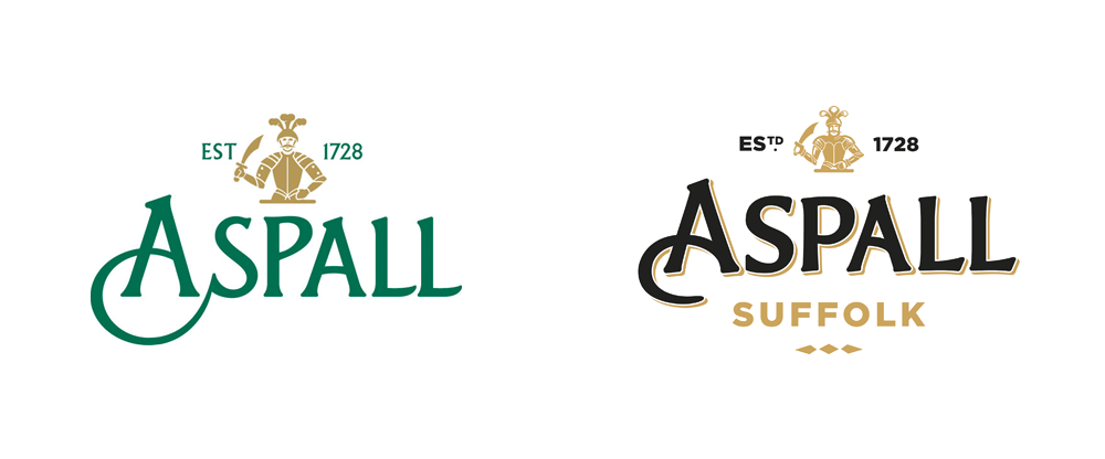 Cider Logo - Brand New: New Logo and Packaging for Aspall by NB Studio