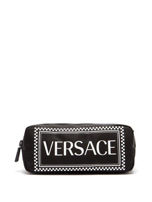 Matchesfashion Logo - Logo-print nylon belt bag | Versace | MATCHESFASHION.COM US