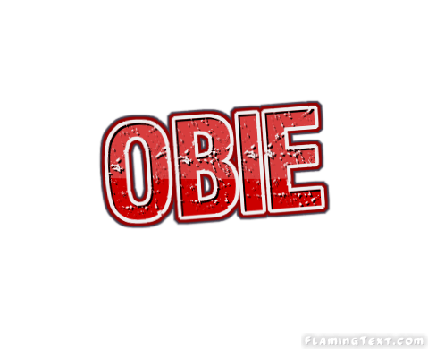 Obu Logo - Obie Logo. Free Name Design Tool from Flaming Text