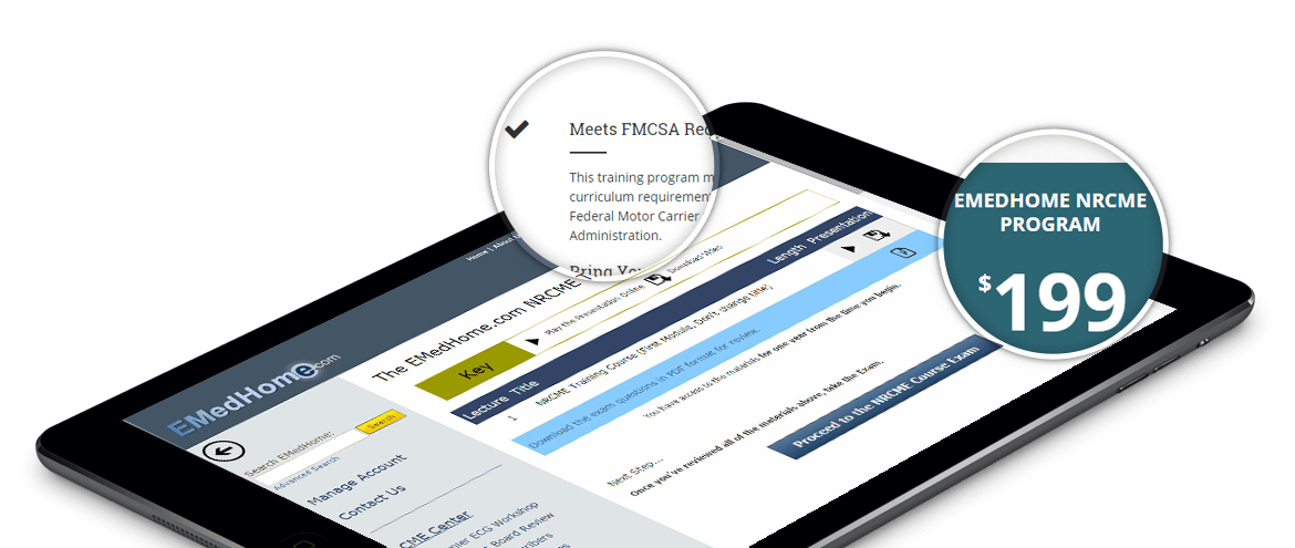 NRCME Logo - The EMedHome.com NRCME Program – Only $199