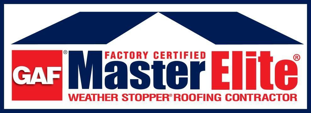 GAF Logo - GAF. Master Elite&; Roofer: Thatsmyroofer.com LLC
