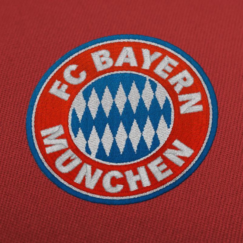 Munchen Logo - FC Bayern Munchen logo soccer Bundesliga embroidery design
