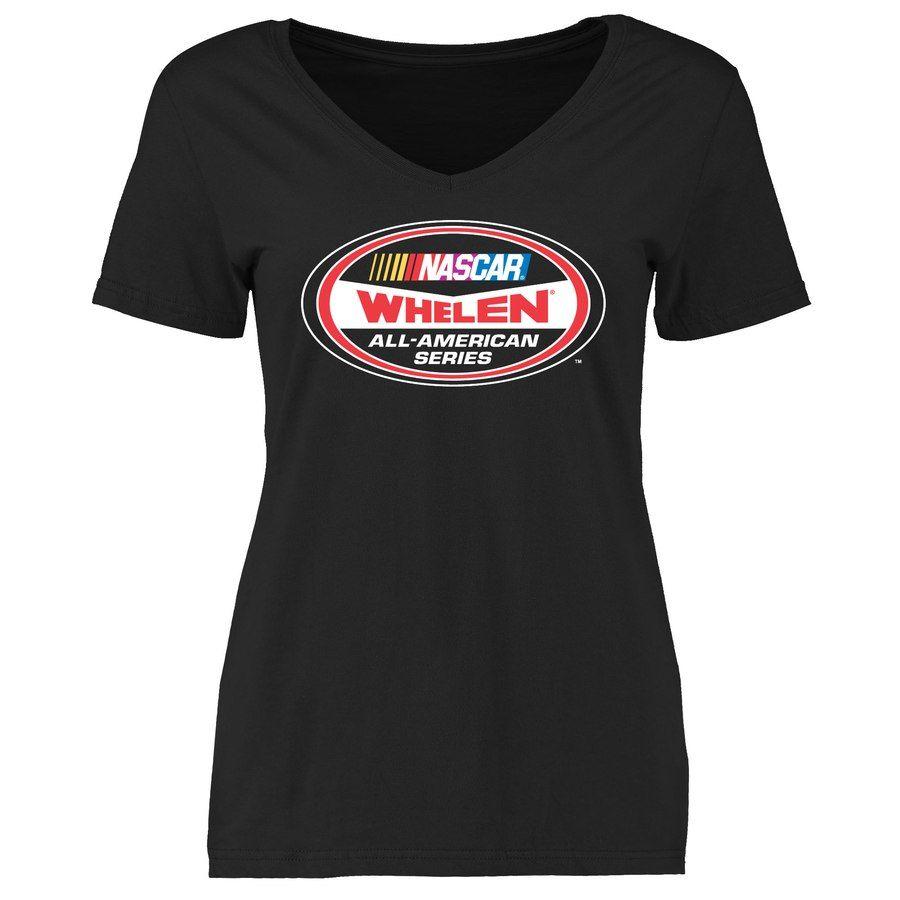 Whelen Logo - NASCAR Women's Black Whelen All-American Series Logo T-Shirt