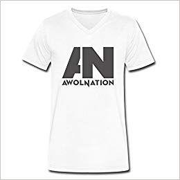 AWOLNATION Logo - Amazon.com: LIMEI Men Awolnation Logo Crew Neck Tshirts White S: Books