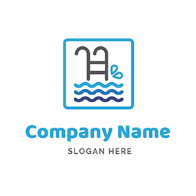 Pool Logo - Free Swimming Logo Designs. DesignEvo Logo Maker