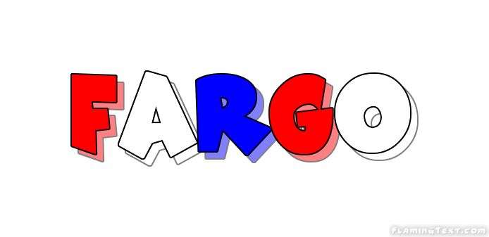 Fargo Logo - United States of America Logo | Free Logo Design Tool from Flaming Text