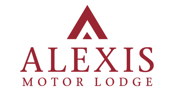 Alexis Logo - Alexis Logo Red. Alexis Motel Dunedin