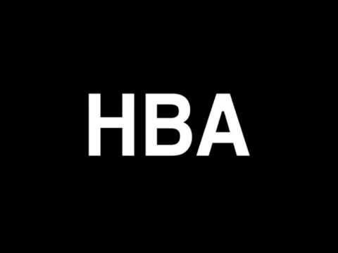 Hood by Air Logo - HBA BY AIR MORPH