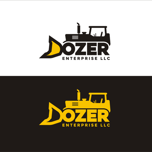 Bulldozer Logo - Construction Logo (Dozer/Excavator) Concept image included | Logo ...