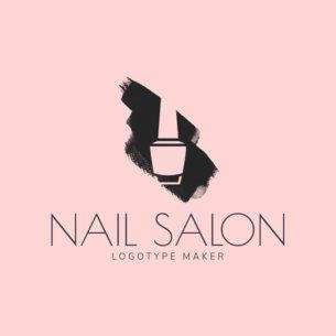 Nail Logo - Placeit - Logo Template to Design Your Own Nail Salon Logo