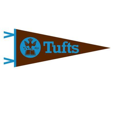 Tufts Logo - Tufts University Bookstore Felt Pennant