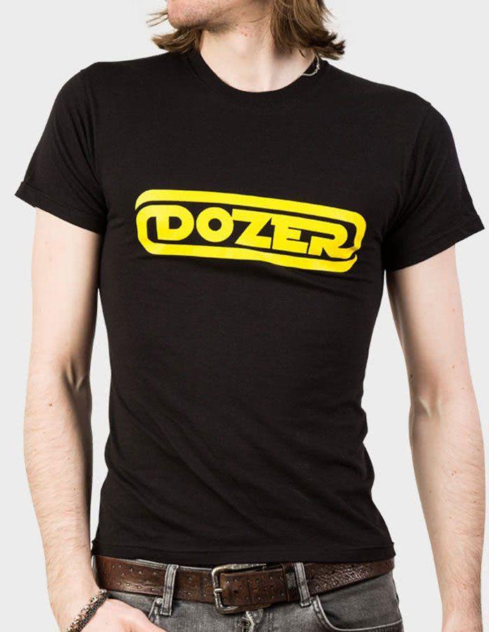 Dozer Logo - DOZER Logo T Shirt BLACK. Lo Fi Merchandise Stoner Rock Merch