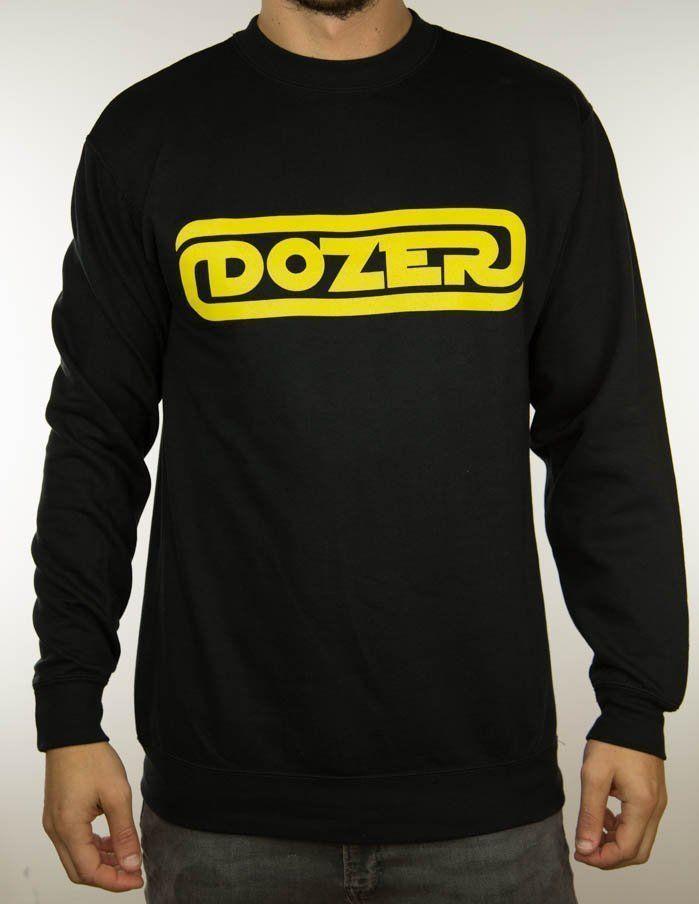 Dozer Logo - DOZER Logo Sweatshirt BLACK. Lo Fi Merchandise Stoner Rock Merch