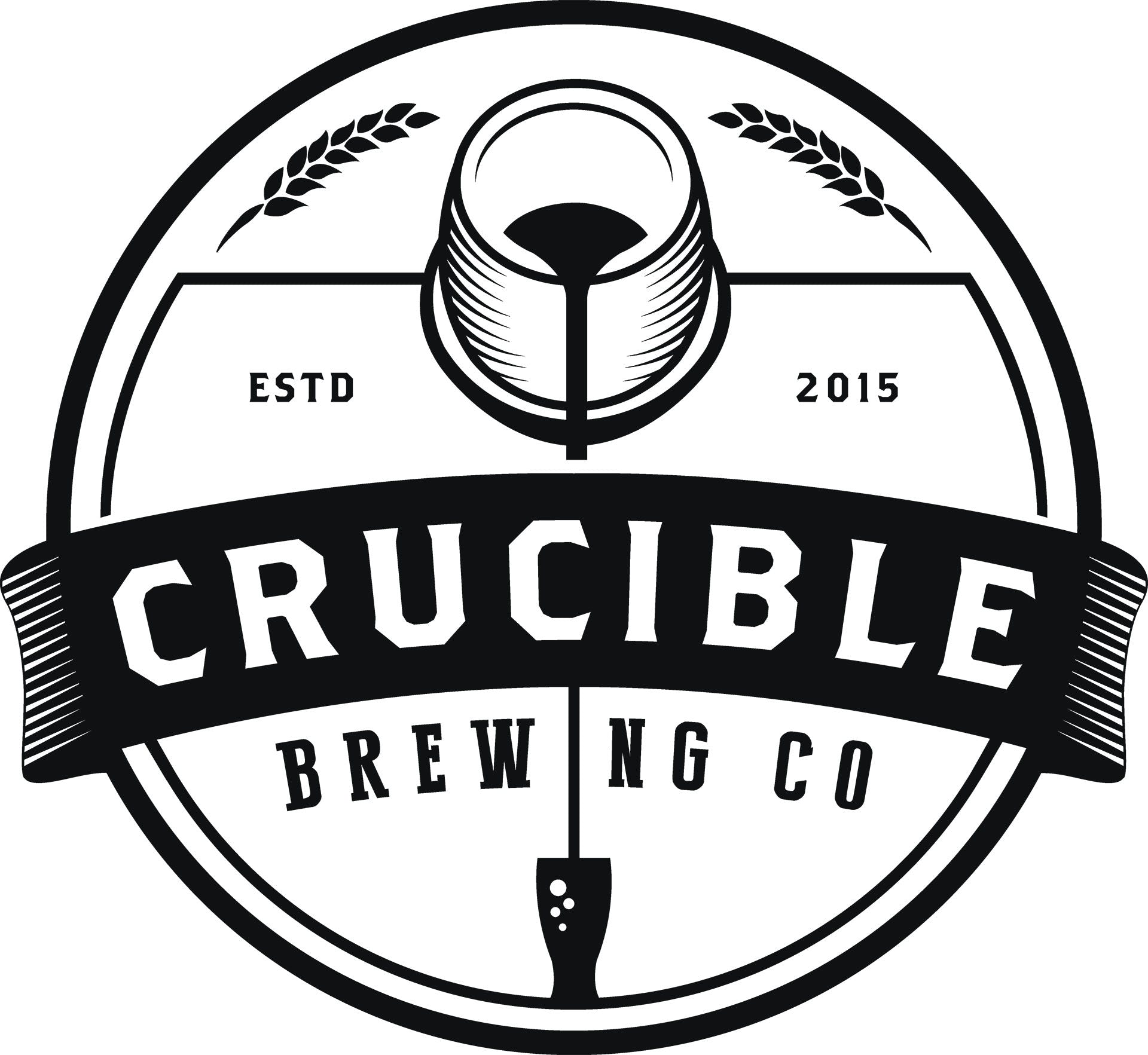 Crucible Logo - Our Beer