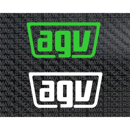 AGV Logo - AGV logo simple sticker