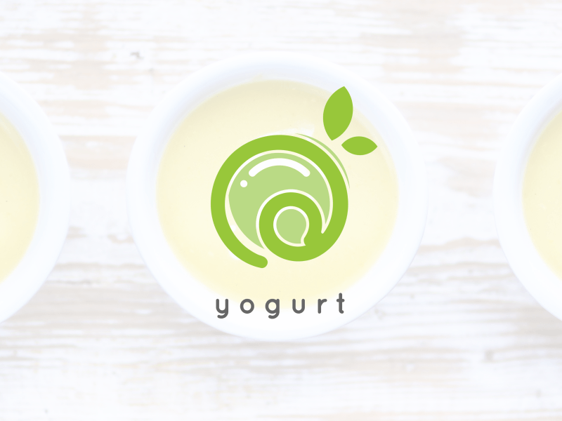 Yogurt Logo - Yogurt logo by Yoga Ekatama | Dribbble | Dribbble