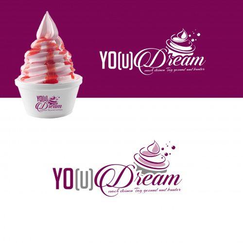 Yogurt Logo - Logo-Design für Frozen Yogurt Shop » Logo design » designonclick.com