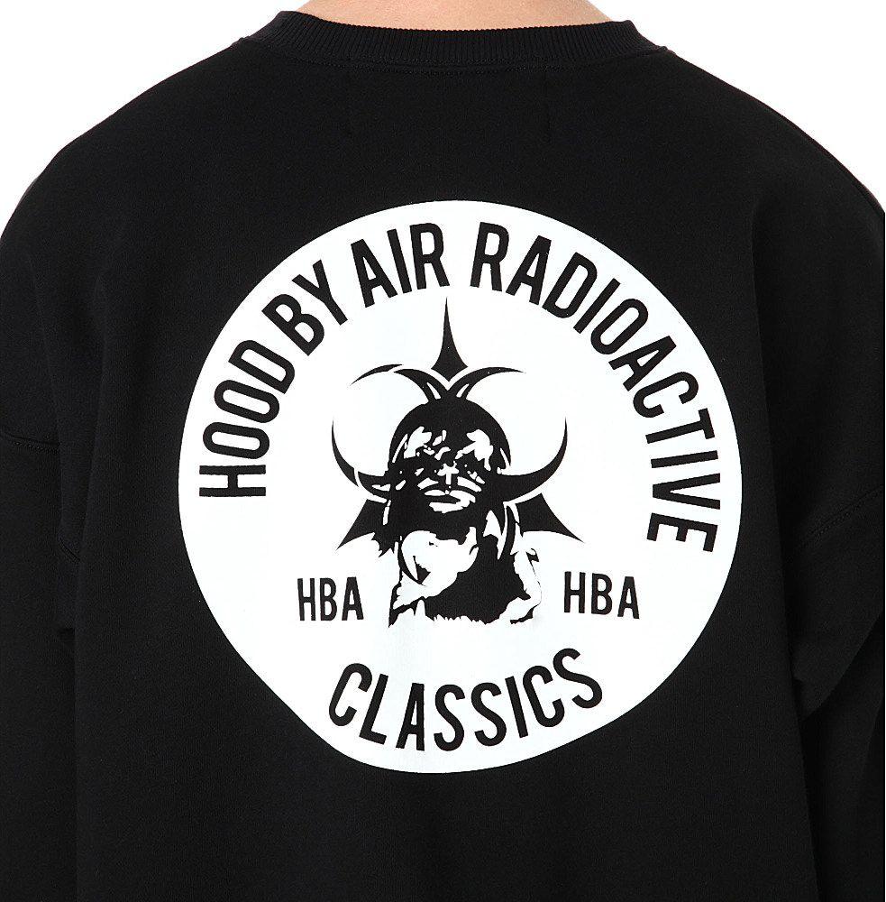 Hood by Air Logo - Hood By Air Radioactive Sweatshirt in Black for Men