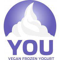 Yogurt Logo - YOU Vegan Frozen Yogurt Logo Vector (.AI) Free Download