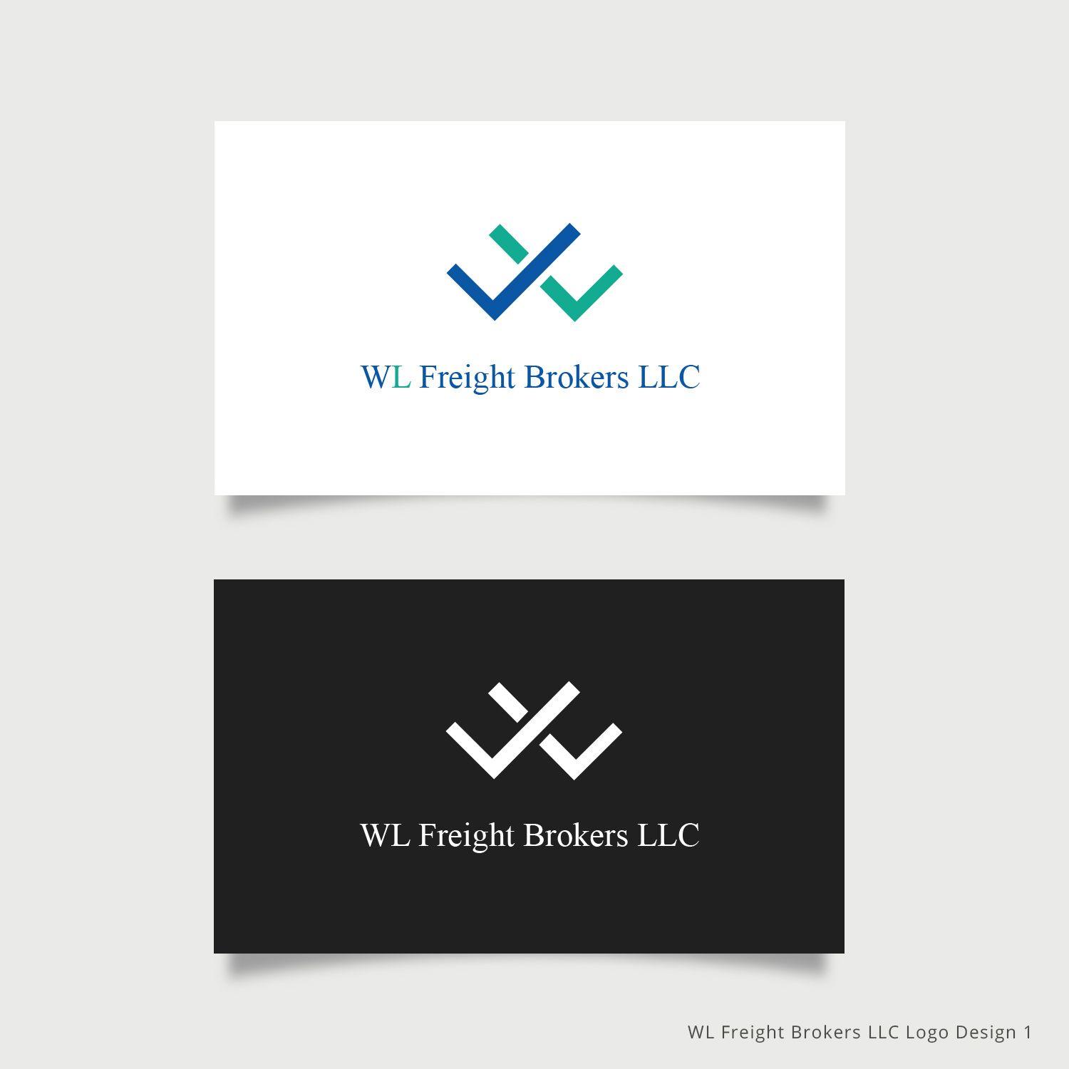 WL Logo - Professional, Modern Logo Design for WL Freight Brokers LLC