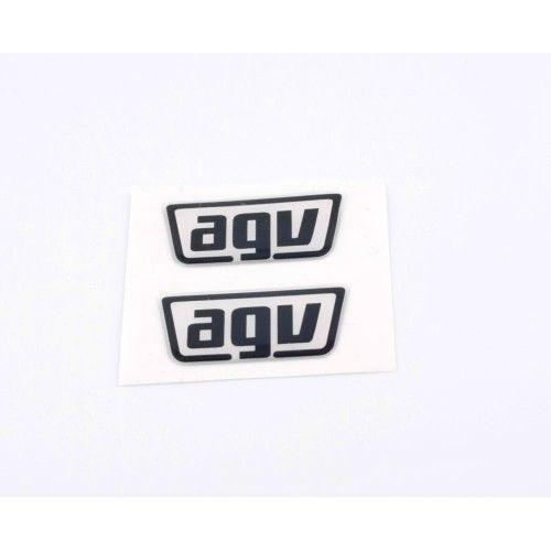 AGV Logo - AGV logo domed visor decal