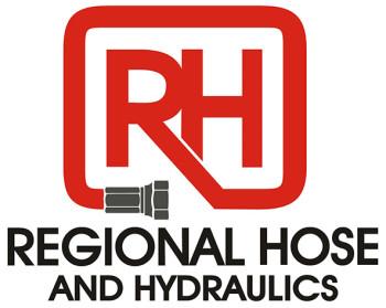 Hose Logo - RH Logo w Name - Regional Hose And Hydraulics
