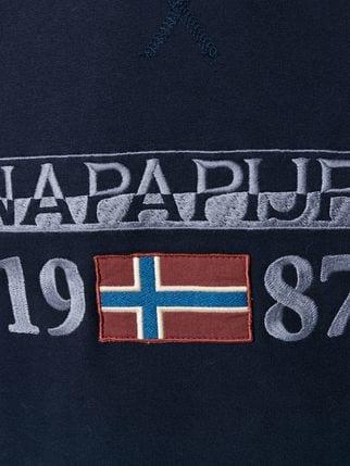 Napapijri Logo - Napapijri Logo Print Sweatshirt - Farfetch