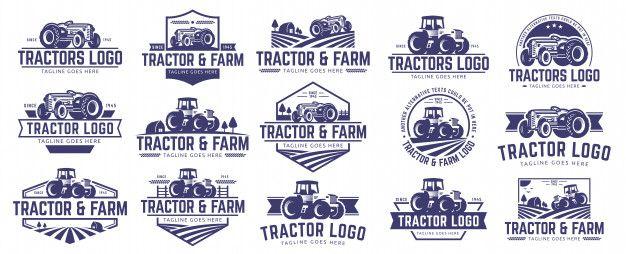 Tracor Logo - Collection of tractor and farm logo Vector | Premium Download